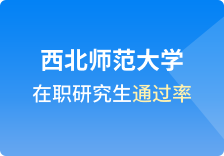 西北师范大学在职研究生通过率